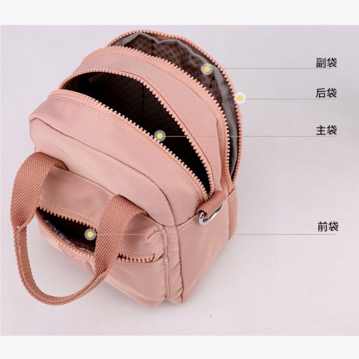 BJ20457 - APRICOT/BLACK/BLUE/GRAY/GREEN/PINK/PURPLE/RED - TAS SLEMPANG WANITA NYLON FASHION IMPORT MODIS ELEGAN TERMURAH TERLARIS TERBARU BAGSTORE JAKARTA TAS BATAM COLORFUL FOX CFUL FOX JTF0457 S JTF0458 B 0458B 0457S BQ3407