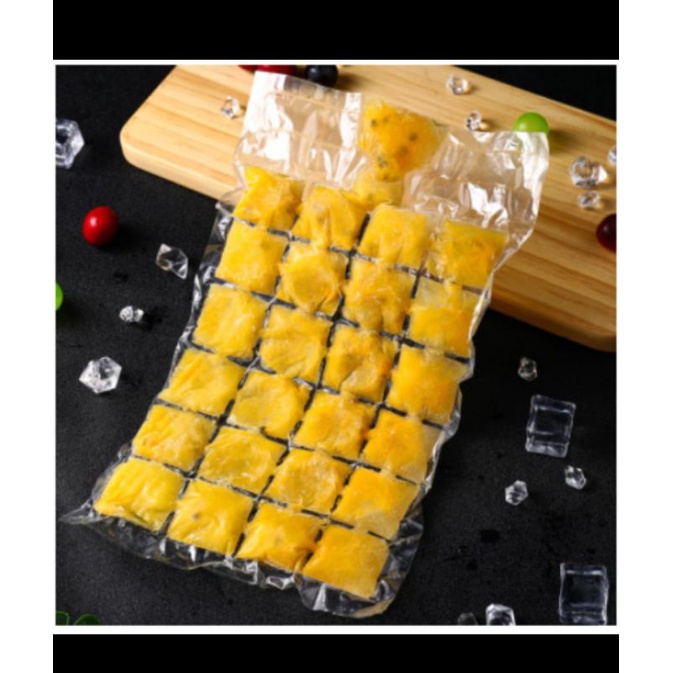 kantong es batu plastik cube isi 10 disposable