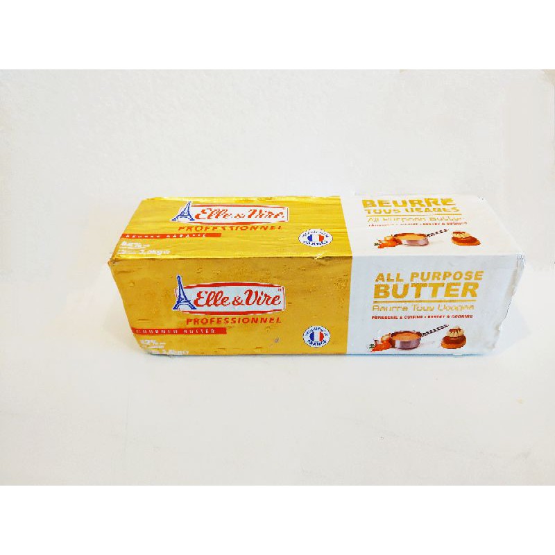 

Elle Vire unsalted butter 2,5kg