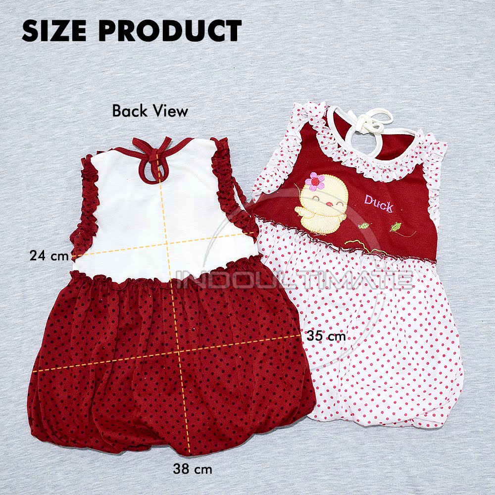 Baju Bayi Perempuan Dress Bayi Perempuan 0-12 Bulan PLANET KIDZ TRS-020 Rok Bayi Balon Rok Bayi Tutu Setelan Bayi Perempuan Baru Lahir Baju Terusan Bayi