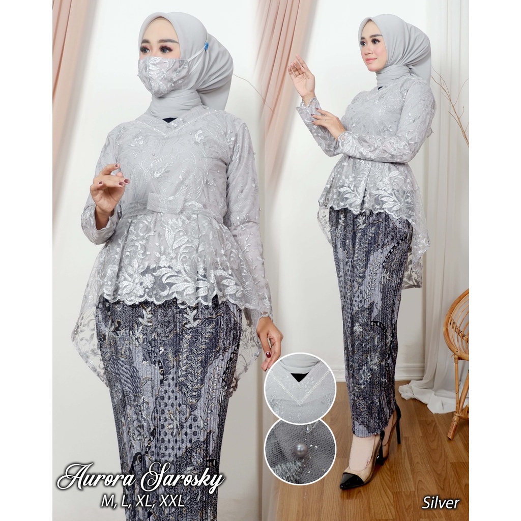 Tunik Srosky / KEBAYA MODERN ORIGINAL TERBARU / KEBAYA PESTA KONDANGAN WISUDA / OUTFIT KEKINIAN