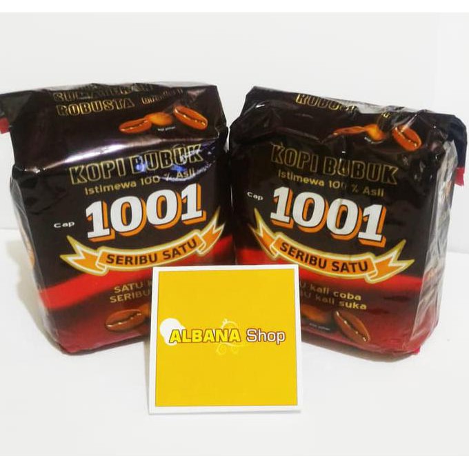 

Kopi Robusta 1001 Khas Bengkulu 250 Gr BERKUALITAS