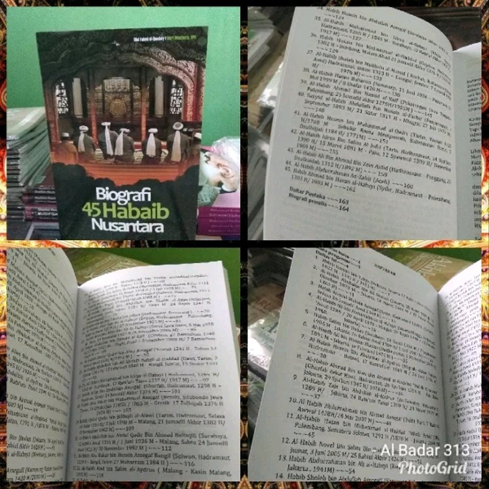 BISA RICUES BIOGRAFI 45 HABAIB NUSANTARA KS ORIGINAL