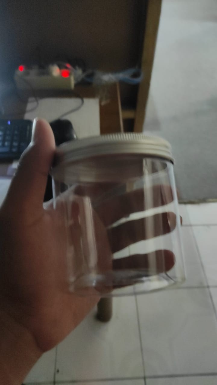 Toples Bening Tutup Seal (e) Tutup Aluminium (g) Eceran Pet Can Food / Dessert