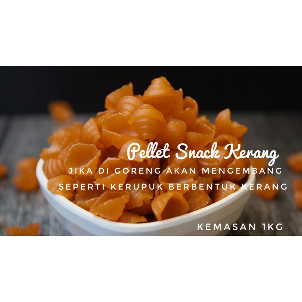 

PELLET SNACK KERANG 1 KG KUALITAS TERJAMIN