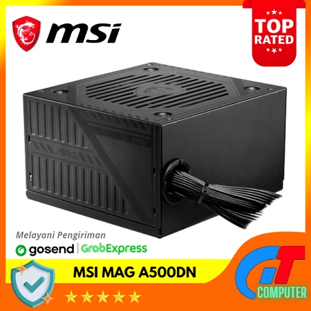 MSI MAG A500DN | PSU 500W 80+ Non Modular