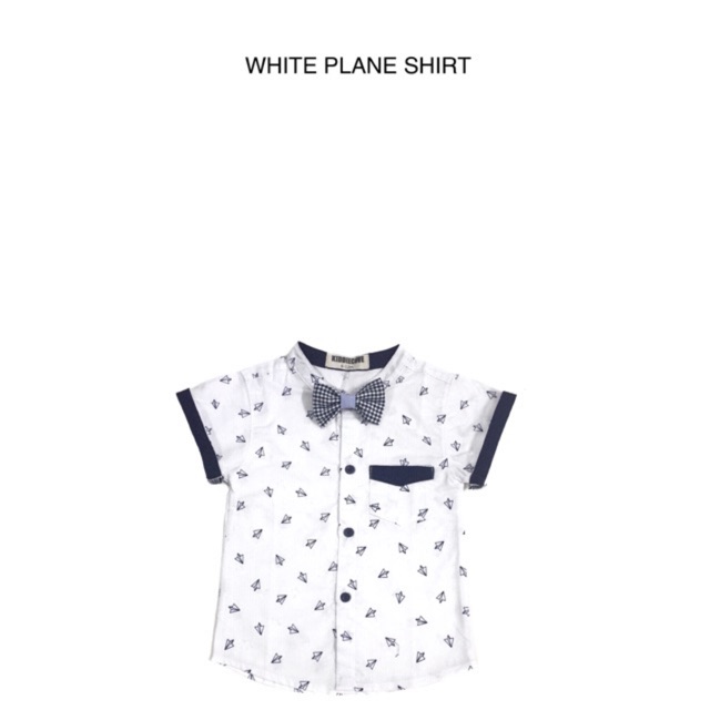 White Plane Shirt