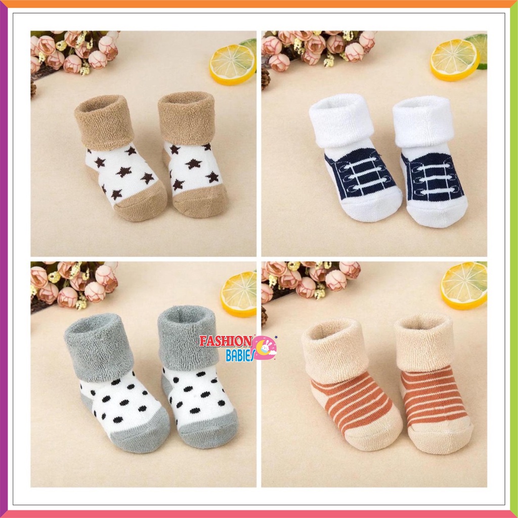 ❤ Fashionbabies ❤ KAOSKAKI BAYI LIPAT TEBAL / KAOS KAKI IMPORT