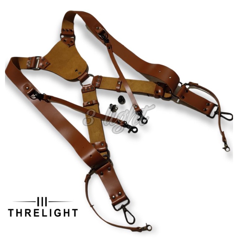 Strap double kamera tali strap dua kamera bahan kulit asli strap kamera nikon kulit asli strap kamer