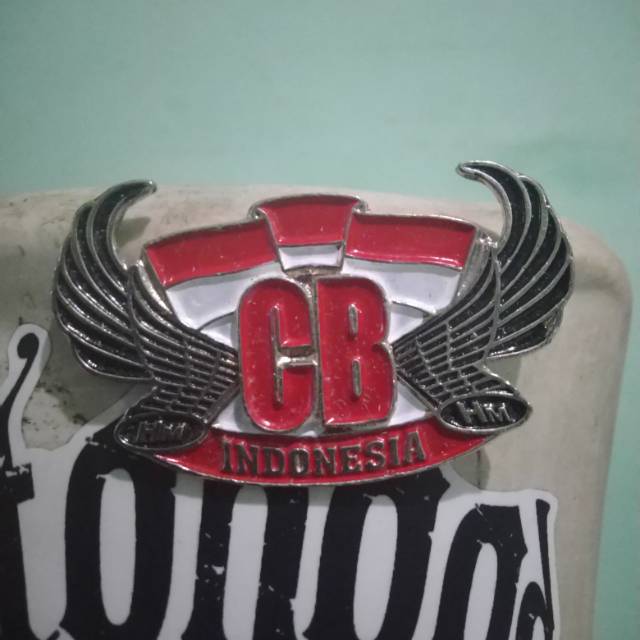 Pin cor, spin casting, emblem Honda CB