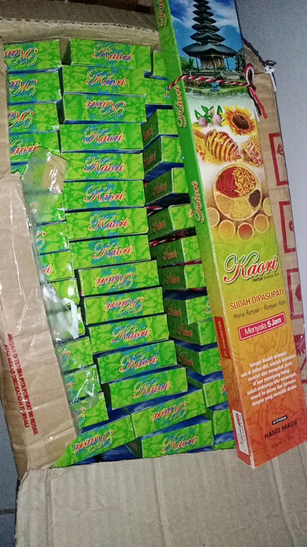 Dupa Kaori Pasupati Box Menyala 5 Jam