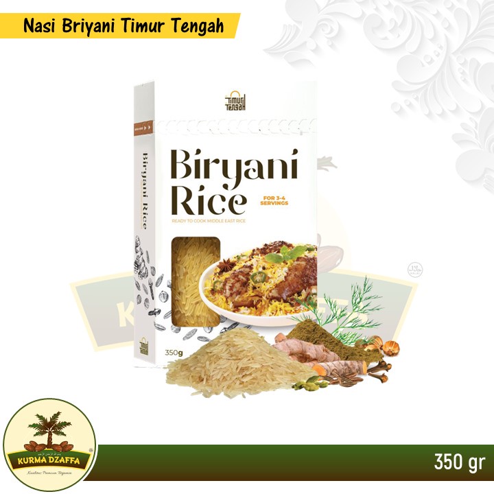 

Nasi Briyani Bumbu Timur Tengah | Beras Basmati Premium