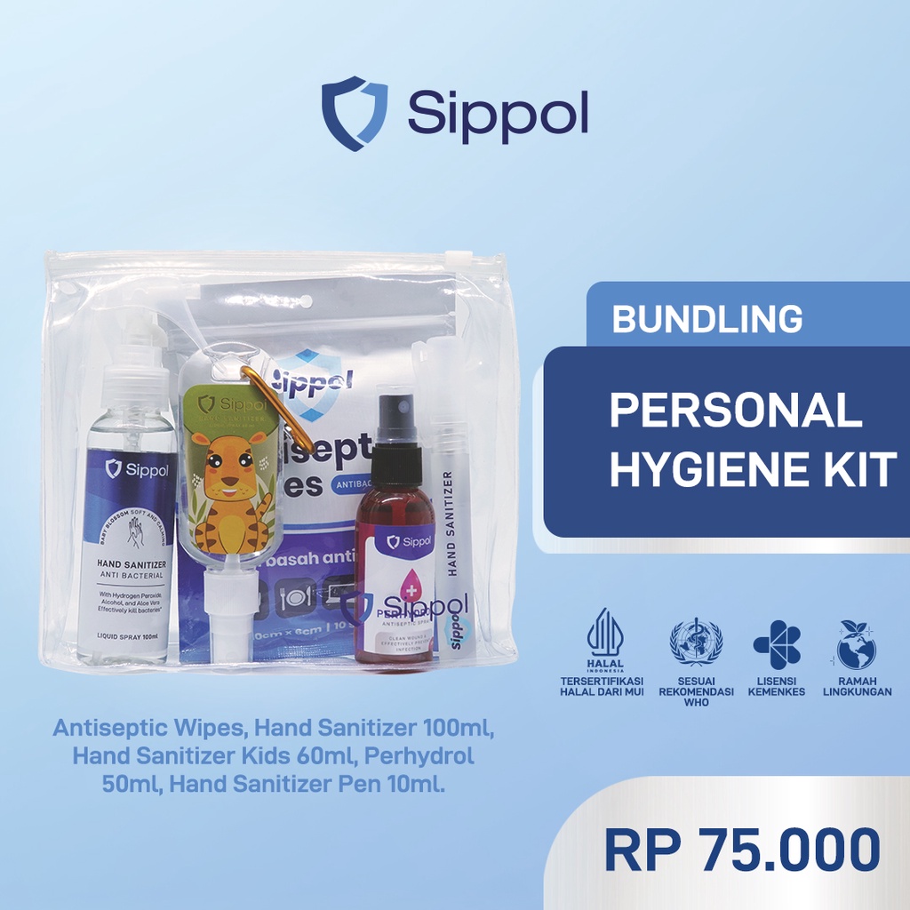 Sippol Personal Hygiene Kit