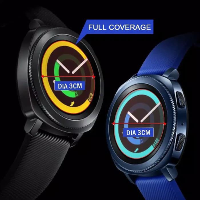 TBI Tempered Glass Film Samsung Galaxy Gear Sport Pelindung Anti Gores