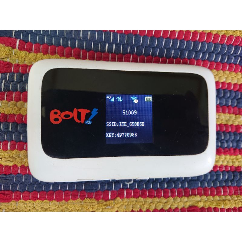 Modem Mifi Bolt Zte Mf910 Hydra Unlock (Frek B1/B8/B40) Alloprator 4G+ Fmware Tellia Logo Ori Bolt