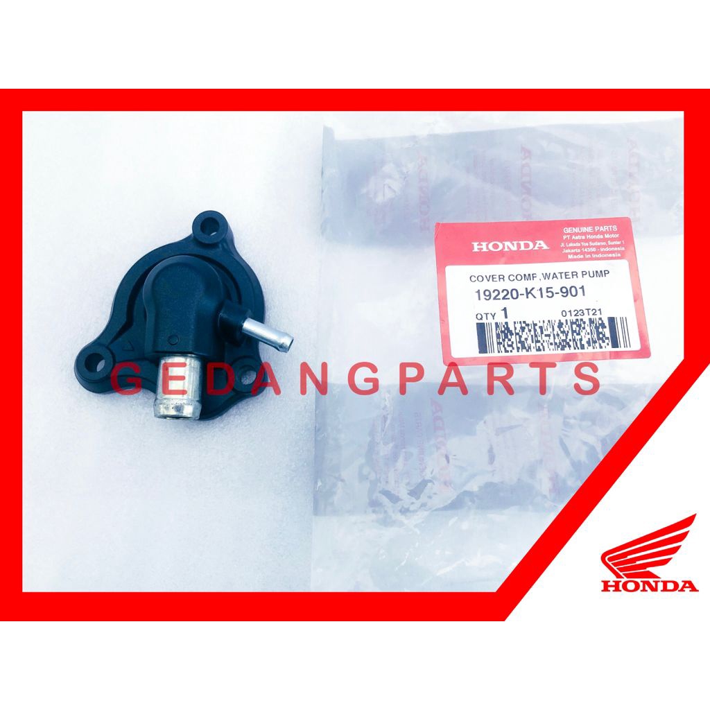 COVER TUTUP WATER PUMP CB 150 R OLD STREETFIRE ORI 19220-K15-901