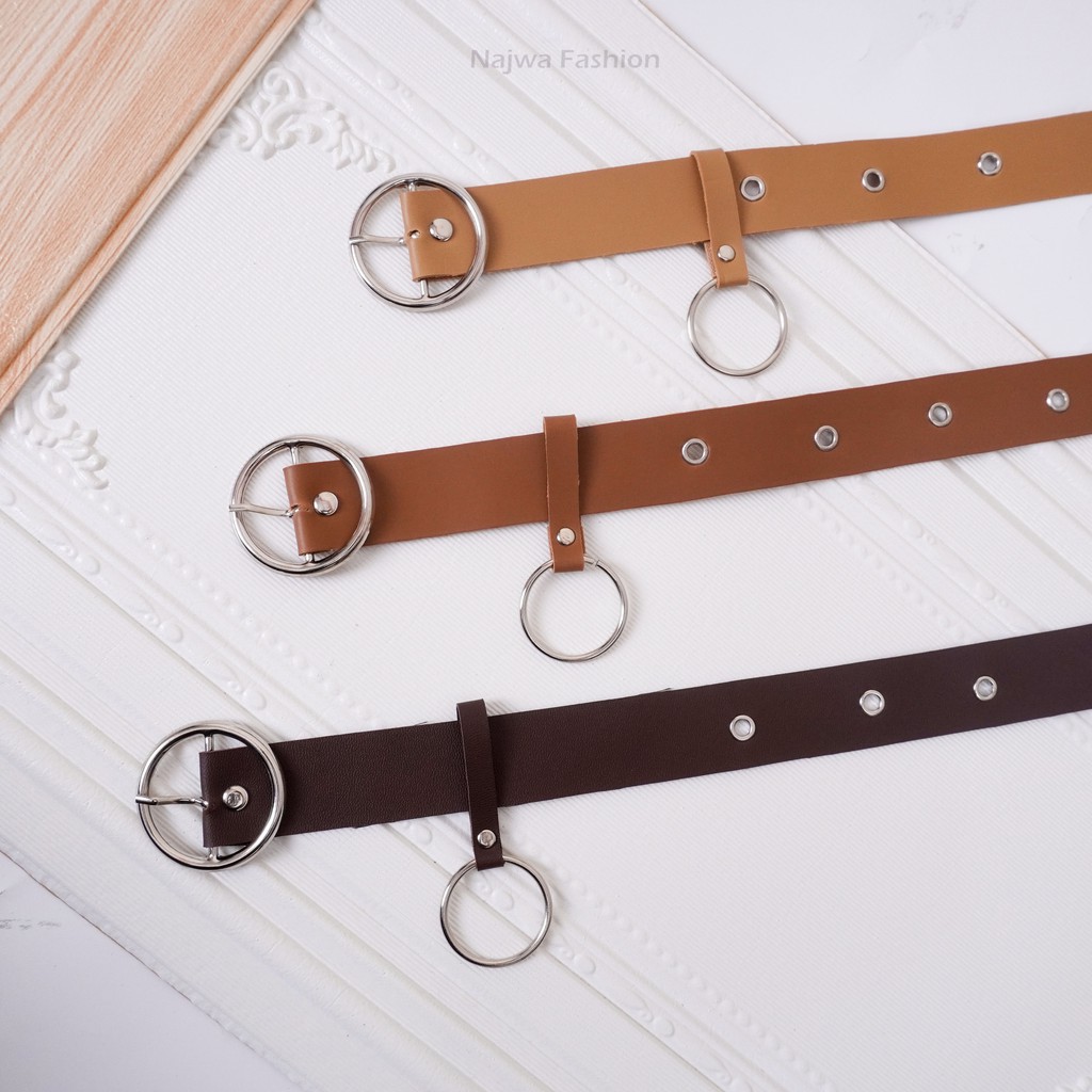 EYELETS STRADY Tali Pinggang Wanita//GESPER//OVO BELT