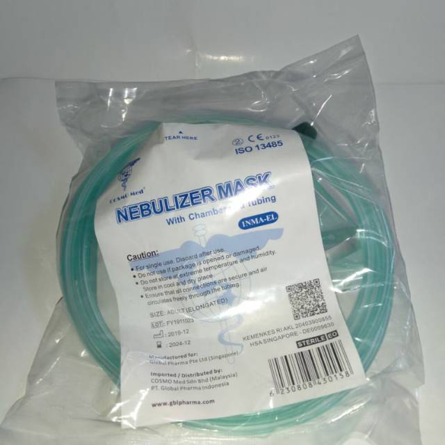 Jual Masker Nebulizer Dewasa Cosmomed With Chamber Tubing Indonesia Shopee Indonesia