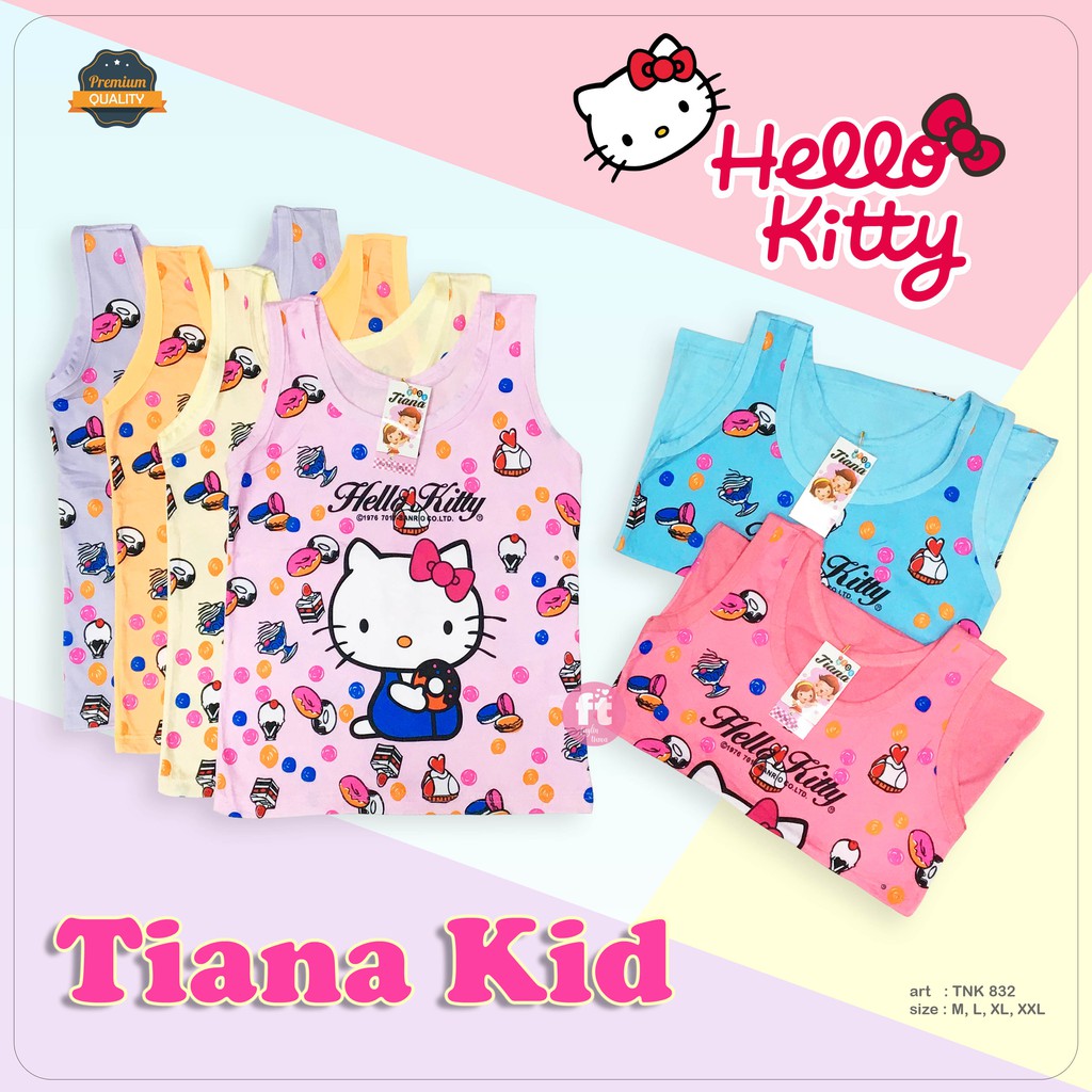 TIANA KIDS | Tanktop Anak / Atasan Anak / Singlet Anak / art TNK 832