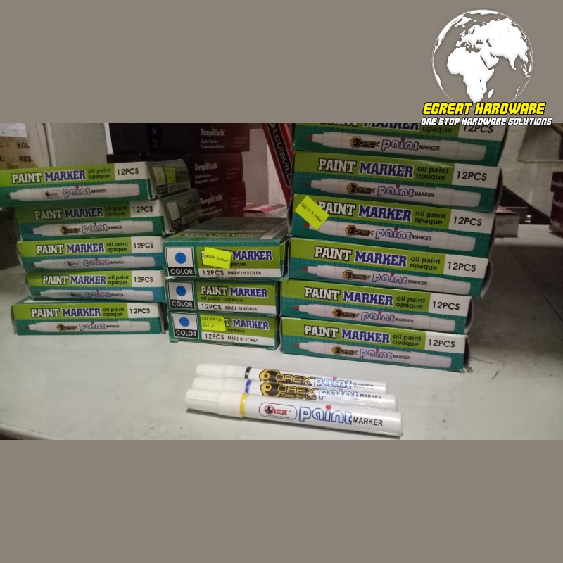 

Spidol Industri Spidol Ban Orex Oil Paint Marker