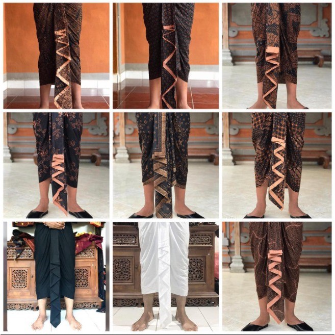 KAMEN COWOK BATIK BALI SETENGAH JADI || KANCUT JADI