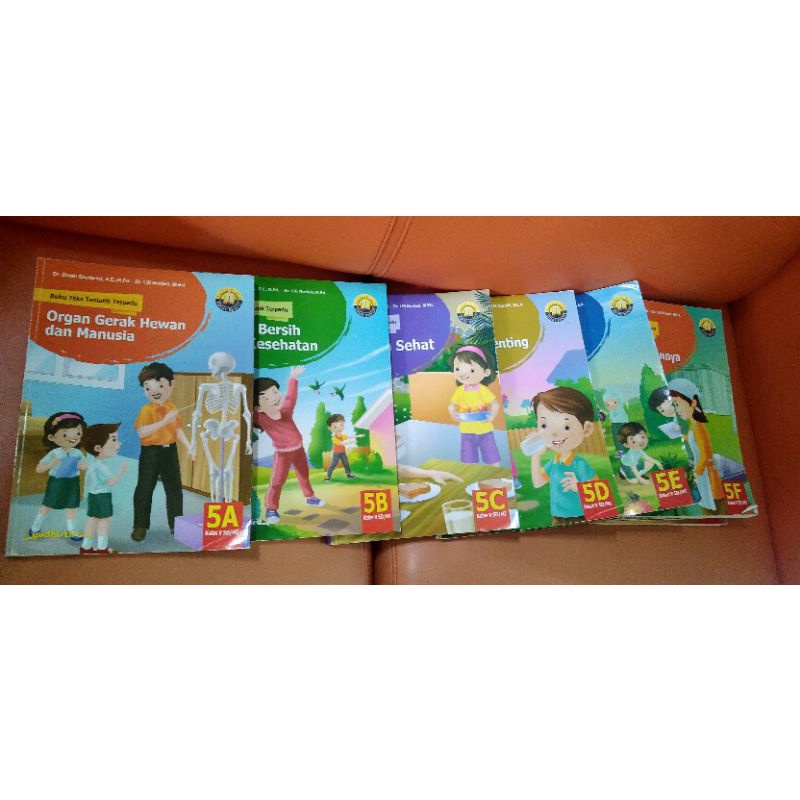 

Tematik kelas 5 Buku A-I (9buku)