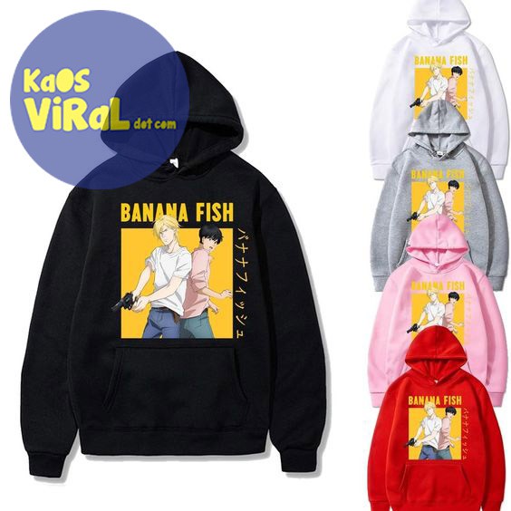 JACKET HOODIE ANIME BANANA FISH JUMPER