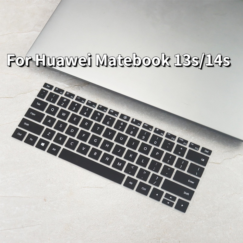 Cover Pelindung Keyboard Huawei Matebook 13s / 14s 2021 14.2 &quot;Bahan Silikon Transparan Tahan Debu Dan Air