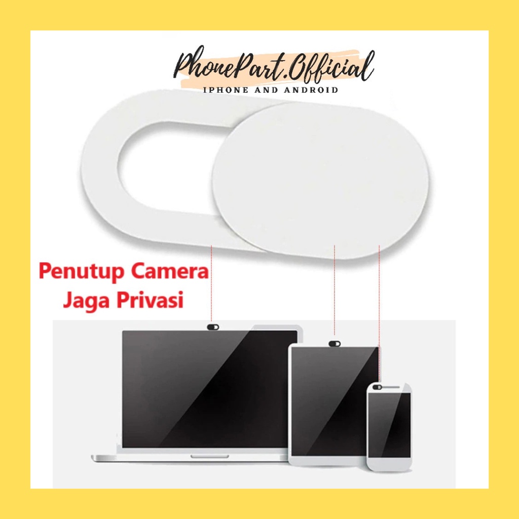 Penutup Cover Camera Pelindung Kamera Laptop Smartphone HP Gadget Privasi Anti Hack Webcam