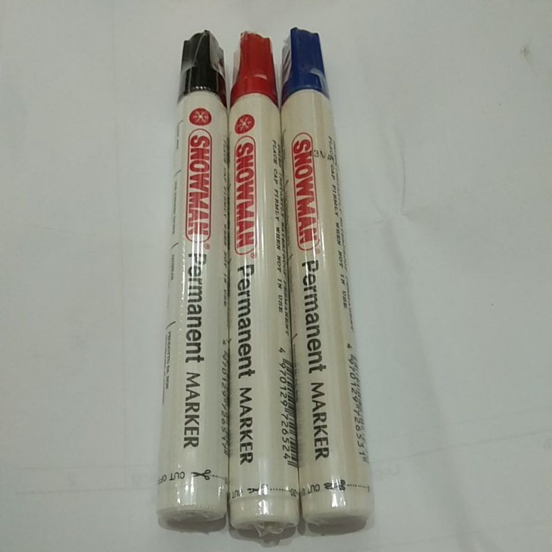 Spidol Snowman Permanen Marker