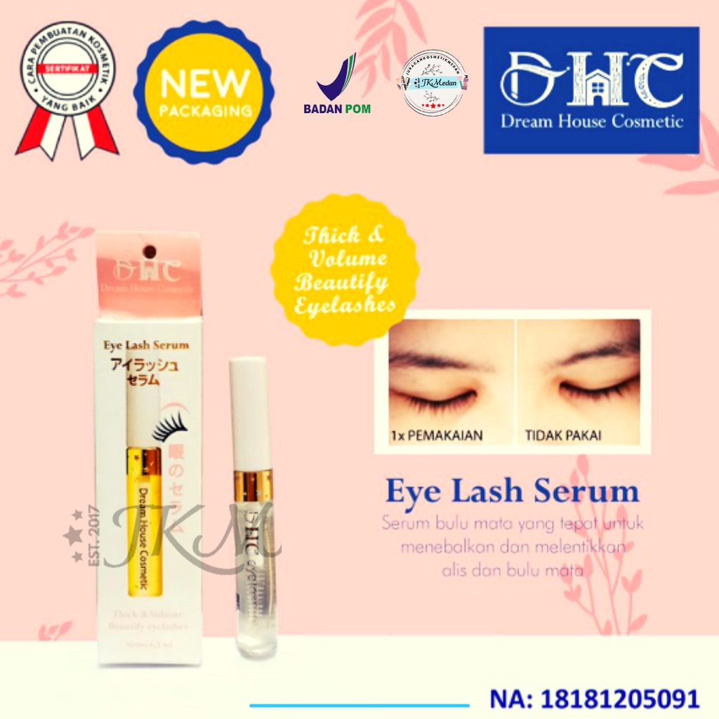 DHC EYELASH SERUM BPOM SERUM PEMANJANG BULU MATA