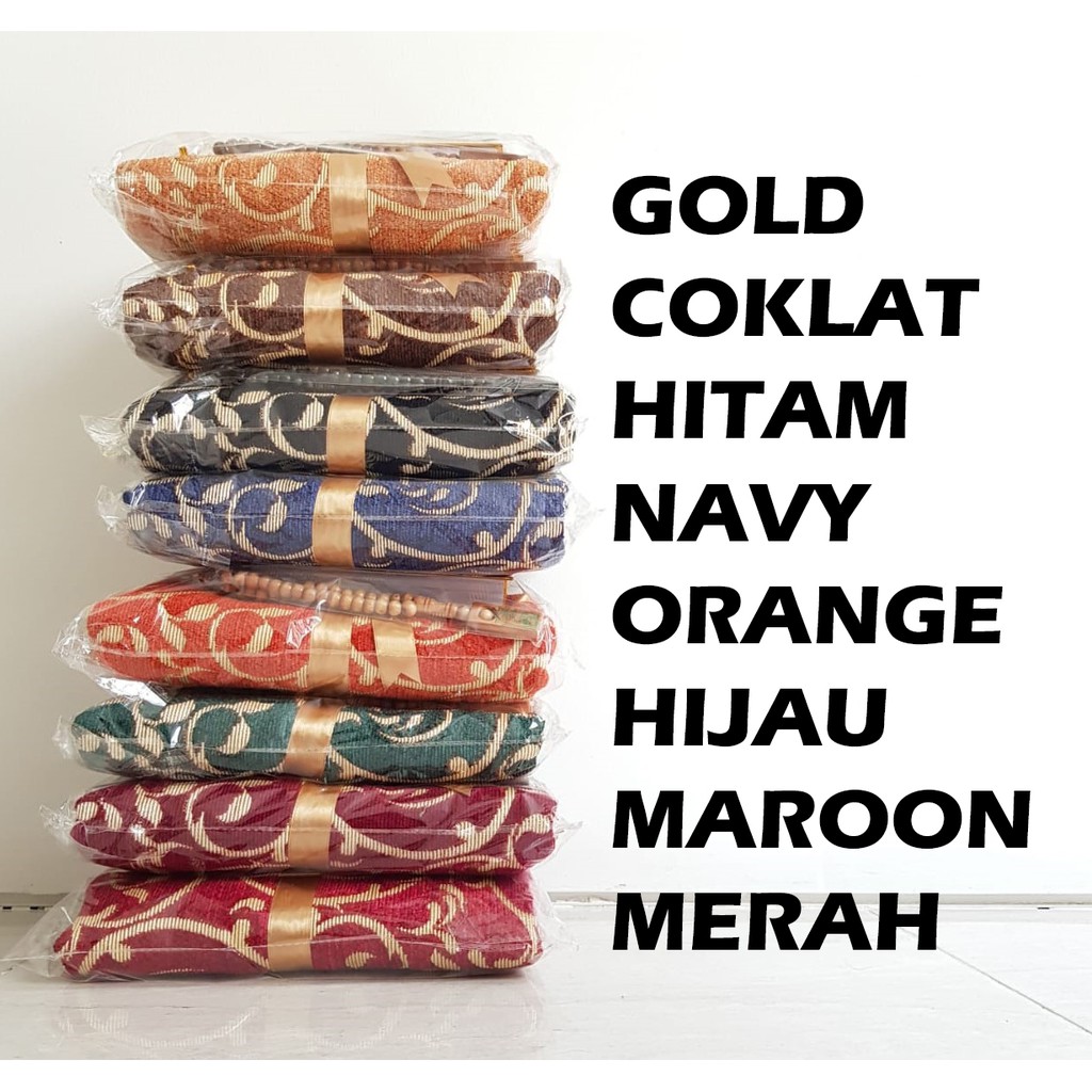 [S9TKQ] Paket SAJADAH S9 + AL QURAN SAKU + TASBIH KRISTAL MAHAR SESERAHAN MAS KAWIN SOUVENIR