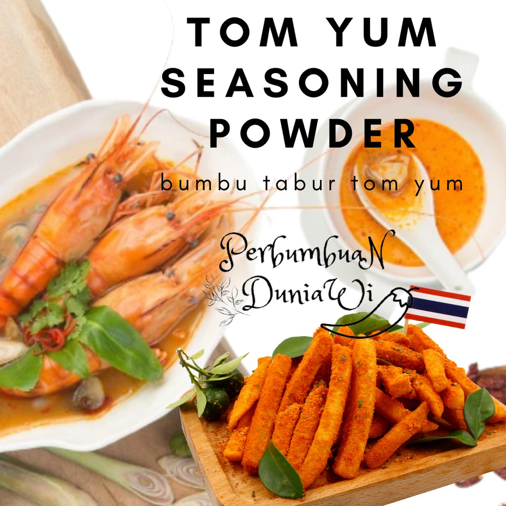 

Bumbu Tabur Rasa Tomyum Seasoning Powder Tom Yum Tomyam 100 Gr Surabaya - Perbumbuan Duniawi