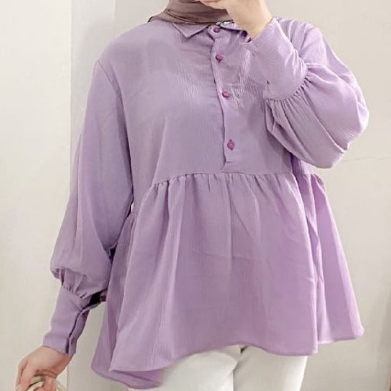 [Fashion Muslim] AFITE BLOUSE | atasan wanita | terbaru