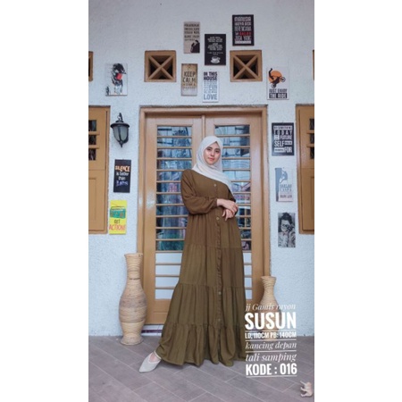 gamis susun milo
