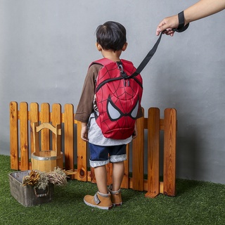 Tas Sekolah Anak Spiderman Merah Cordura