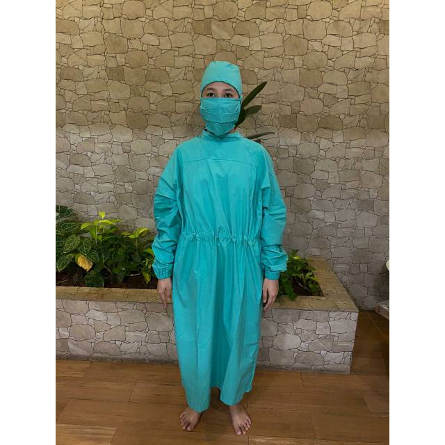 Jubah Operasi Gown Dua Saudara