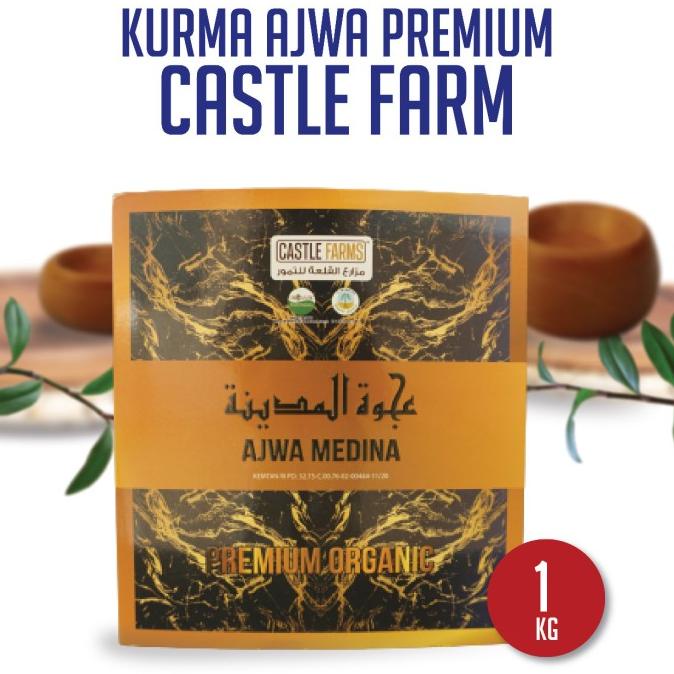 

best seller] kurma Ajwa Premium Castle Farm 1kg - kurma ajwa 1kg - ajwa 1kg