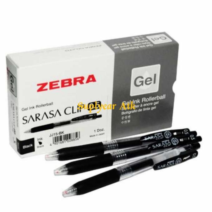 

Ballpoint Zebra SaraSa 05 Gell Ink Rollerball (hitam) 1losin ---Terbaru---