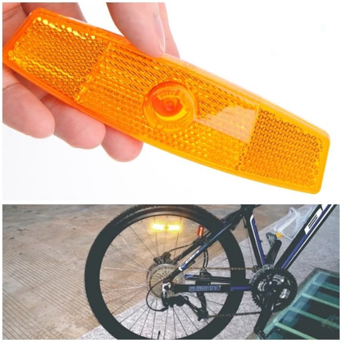 Terbaru REFLEKTOR Jari - jari SEPEDA Mata Kucing MTB BMX FIXIE Reflective Limited