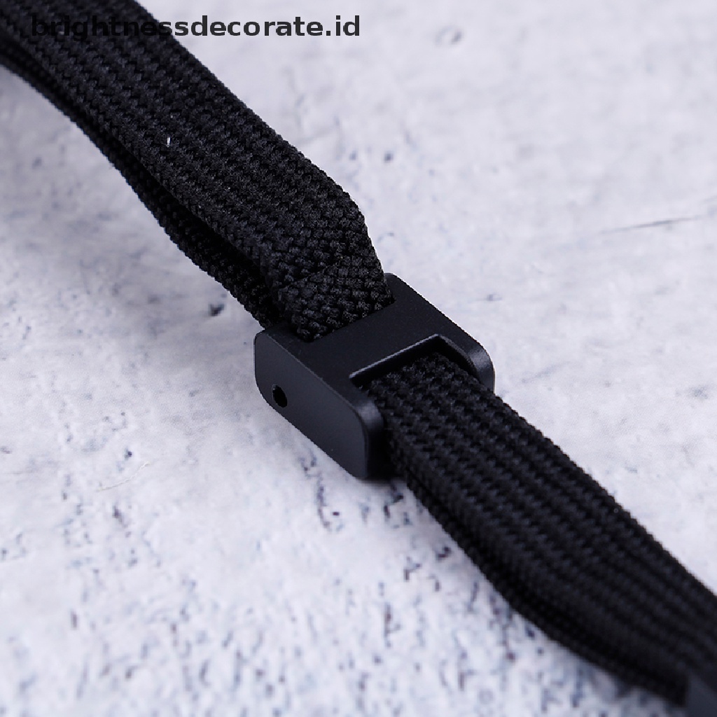 5pcs Tali lanyard Pergelangan Tangan Warna Hitam Untuk nintendo wii remote Control