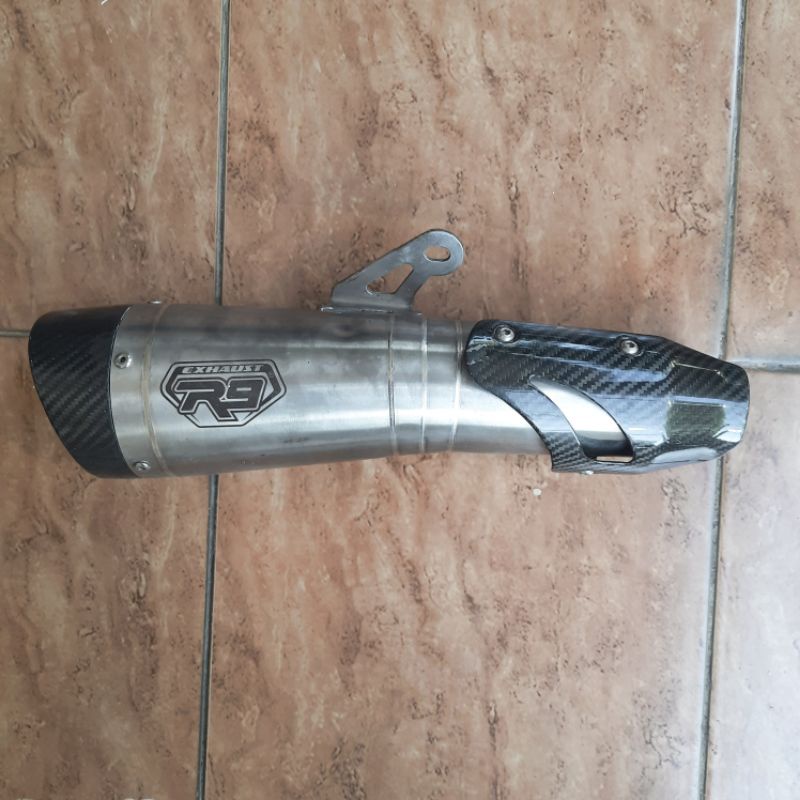 knalpot R9 H2 silincer only original not R9 Gp