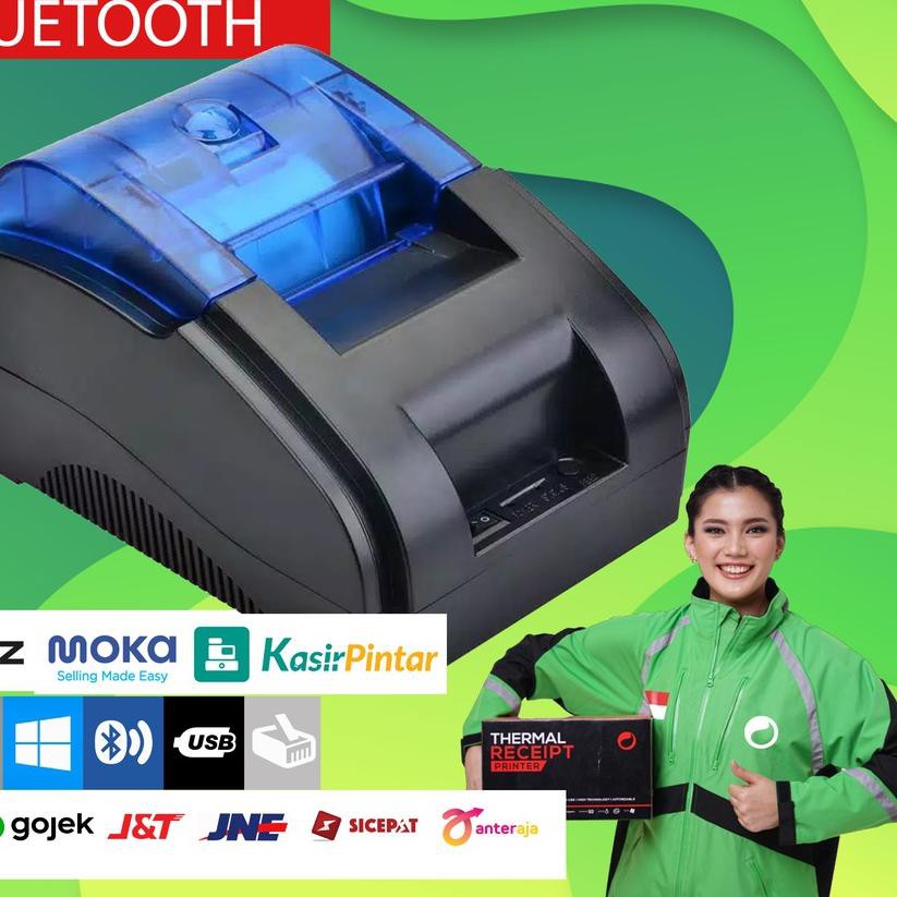 ➯ Printer Bluetooth C58BT SUPPORT MOKA POS / PRINTER BLUETOOTH KASIR / Printer Iware Bluetooth ➤