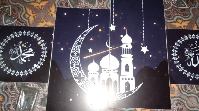 Wooden Projects Kaligrafi Hiasan Dinding Rumah Kaligrafi Allah Muhammad Masjid Shaby - Gsb1