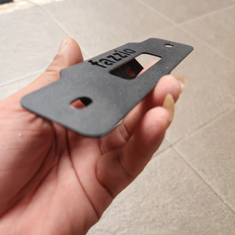 Breket Plat Nomor Fazzio Dudukan Plat Nomor Fazzio Tebal