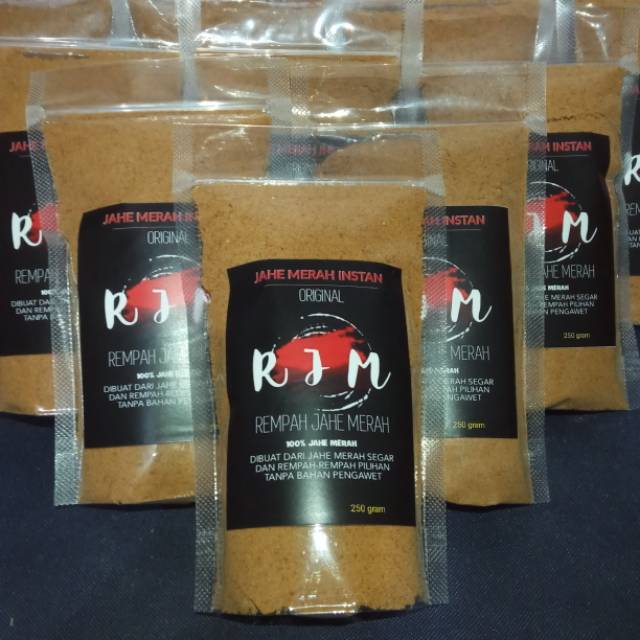 

Jahe merah instan RJM 250gr