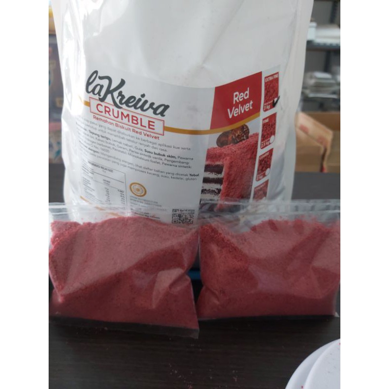 remahan biskuit atau crumble LA KREIVA