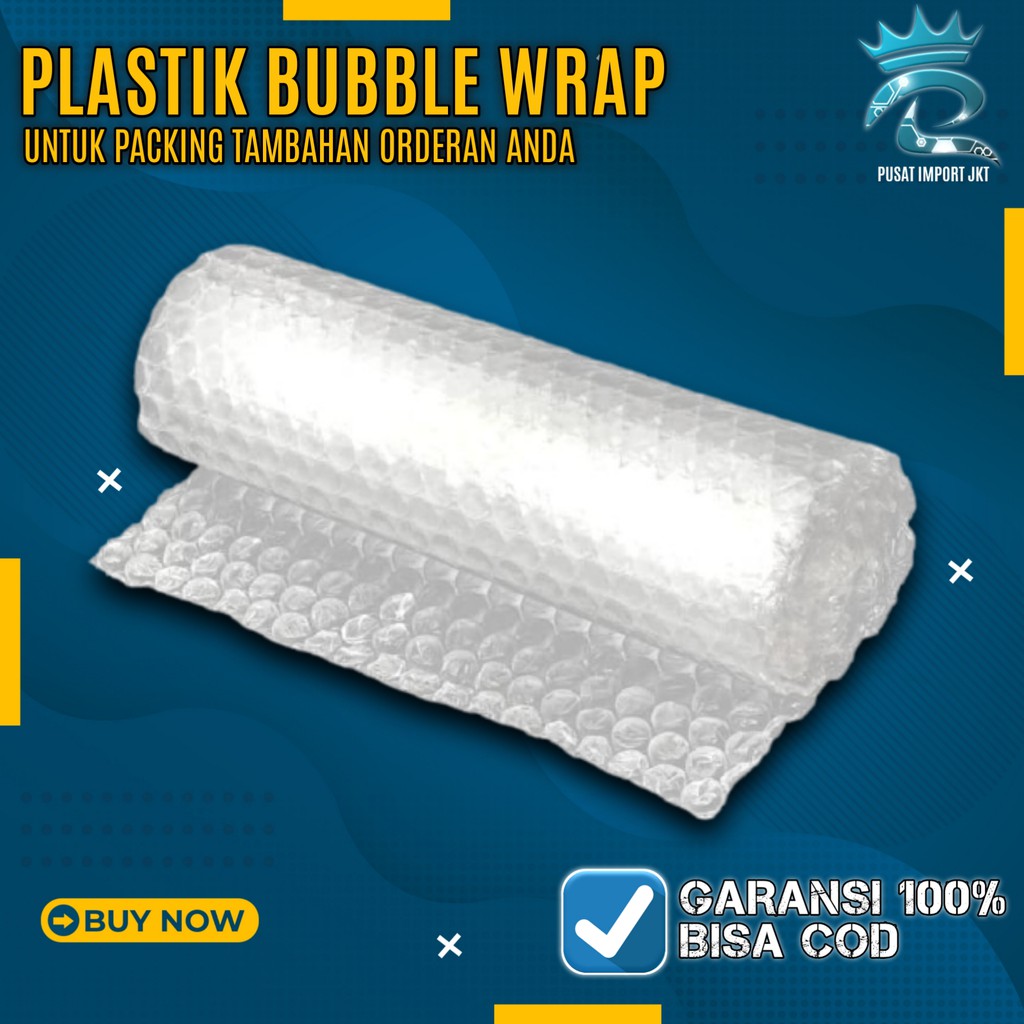 

COD Plastik bubble bubble wrap untuk packing tambahan