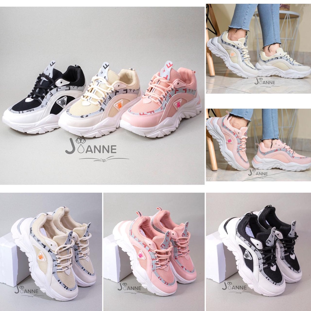 JOANNE Sporty Sneakers Shoes #C727 ORIGINAL