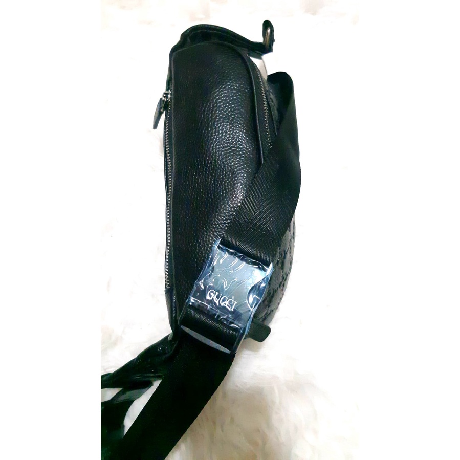 TAS SELEMPANG KULIT ASLI UNISEX / WAIST BAG IMPORT KULIT ASLI UNISEX - G-C